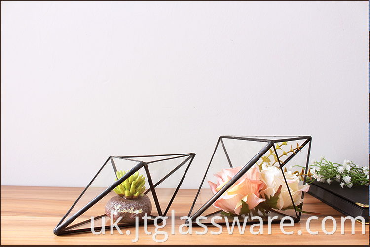 Terrarium Glass Geometric